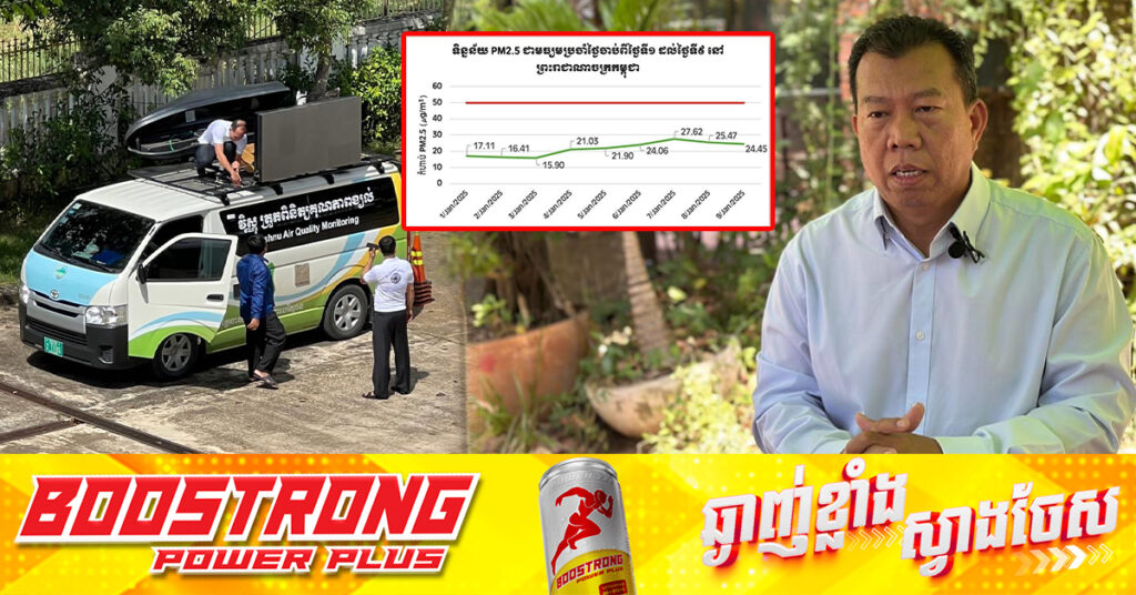 អ្នកនាំពាក្យក្រសួងបរិស្ថាន៖ កម្ពុជា មិនមានការបំពុលខ្យល់នោះទេ, ការលើកឡើងថាកម្ពុជា ជាប្រភពបំពុលបរិយាកាសដល់ប្រទេជិតខាងមិនពិតនោះទេ