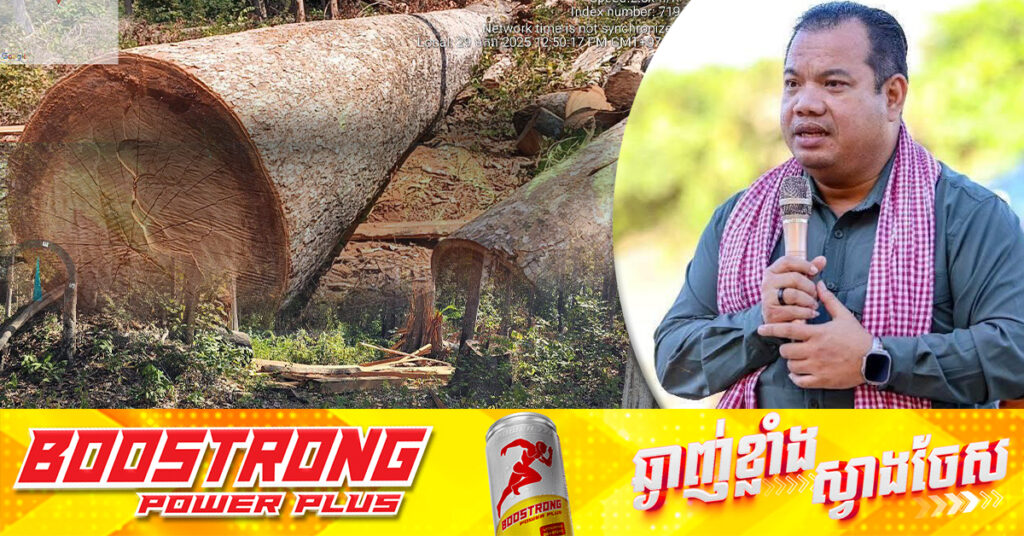 ស្តាយណាស់! ឈើទាលធំៗរាប់សិបដើម នៅដែនជម្រកសត្វព្រៃ ព្រៃឡង់ ស្រុកថាឡាបរិវ៉ាត់ ខេត្តស្ទឹងត្រែង ត្រូវបានគេលួចកាត់រំលំ និងច្រៀកជាគ្រឿងធ្វើផ្ទះ