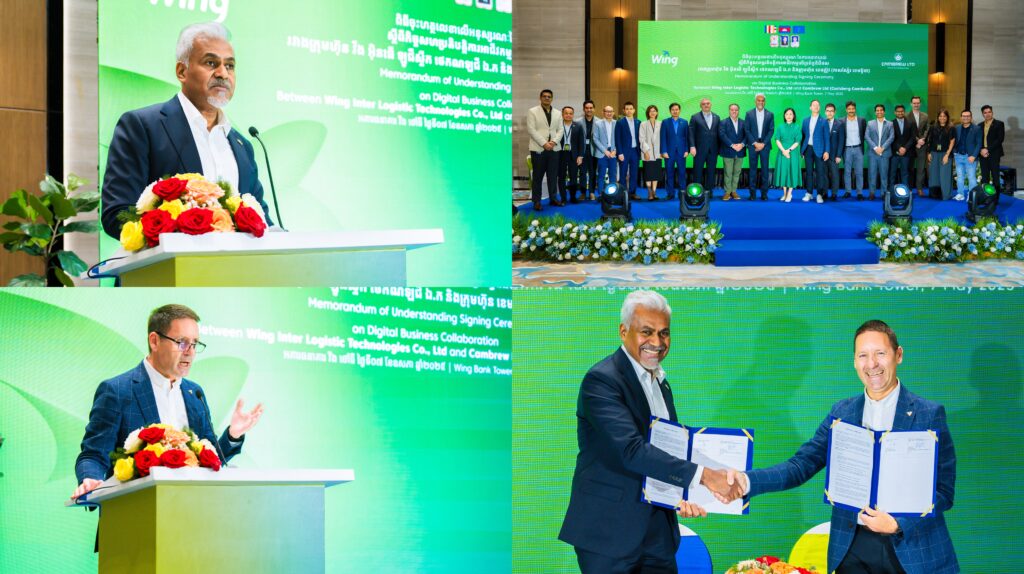 ក្រុមហ៊ុន Cambrew សហការជាមួយ Wingmall ពង្រីកវិសាលភាពនៅក្នុងទីផ្សារឌីជីថល