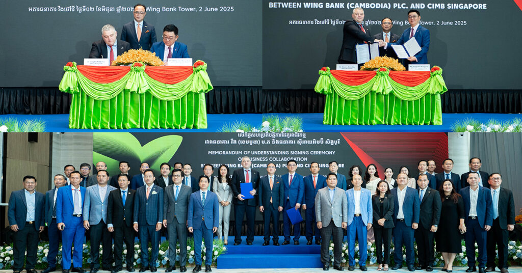 ធនាគារ វីង និងធនាគារ ស៊ីអាយអិមប៊ី សិង្ហបុរី សហការជំរុញកំណើនសេវាហិរញ្ញវត្ថុរវាងកម្ពុជា និងសិង្ហបុរី