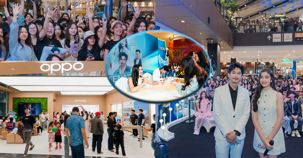 ជោគជ័យលើសពីការរំពឹងទុក! OPPO Reno14 Series 5G First Sale Event មានមនុស្សចូលរួមច្រើនធ្វើឲ្យកក្រើកពេញផ្សារ AEON MALL តែម្តង