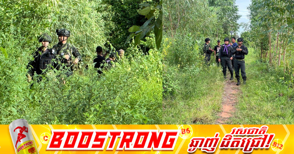 ព្រឹកថ្ងៃនេះទាហានថៃ ប៉ុនប៉ងចូលវាស់វែងដីនៅភូមិជោគជ័យ តែត្រូវខ្មែររារាំង