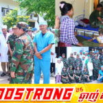 នាយឧត្តមសេនីយ៍ ឥត សារ៉ាត់ អញ្ជើញចុះសួរសុខទុក្ខ និងជូនពរជ័យ សិរីសួស្តីដល់យោធិនដែលកំពុងបំពេញបេសកកម្មការពារបូរណភាពទឹកដី និងកំពុងសម្រាកព្យាបាលជំងឺនៅគិលានដ្ឋាន ទិសទី២ និងទិសទី១