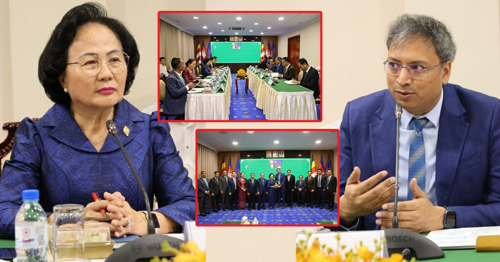 រដ្ឋសភាកម្ពុជា សហការជាមួយអ្នកជំនាញវេជ្ជសាស្ត្រឥណ្ឌា ជំរុញការទប់ស្កាត់ជំងឺមិនឆ្លងឱ្យកាន់តែមានប្រសិទ្ធភាព