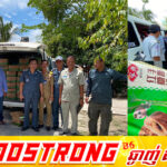 រដ្ឋបាលស្រុកអង្គរបូរី ឃាត់រថយន្ត ២គ្រឿងលួចដឹកសាច់បង្កកខុសច្បាប់ជាង ៣តោន យកទៅដុតកម្ទេចចោល
