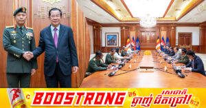 អគ្គមេបញ្ជាការកងទ័ពម៉ាឡេស៊ី បង្ហាញនូវការ គាំទ្រពេញទំហឹងចំពោះជំហររបស់កម្ពុជា ក្នុងការដោះស្រាយបញ្ហាព្រំដែនជាមួយនឹងថៃដោយសន្តិវិធី